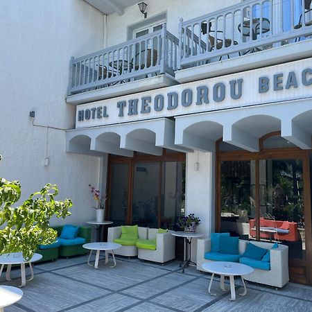 Theodorou Beach Hotel Apartments Psalidi  Zewnętrze zdjęcie