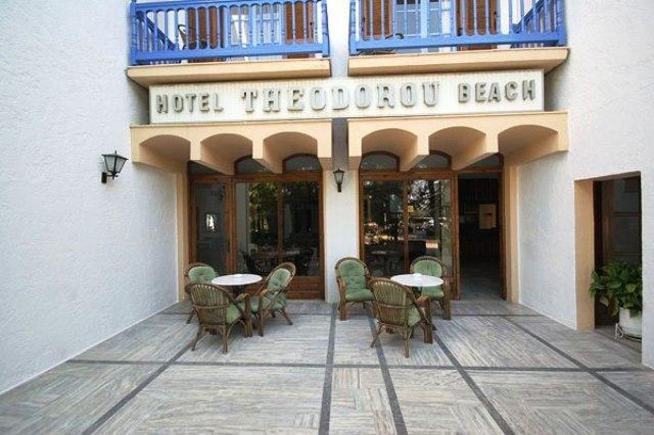 Theodorou Beach Hotel Apartments Psalidi  Zewnętrze zdjęcie